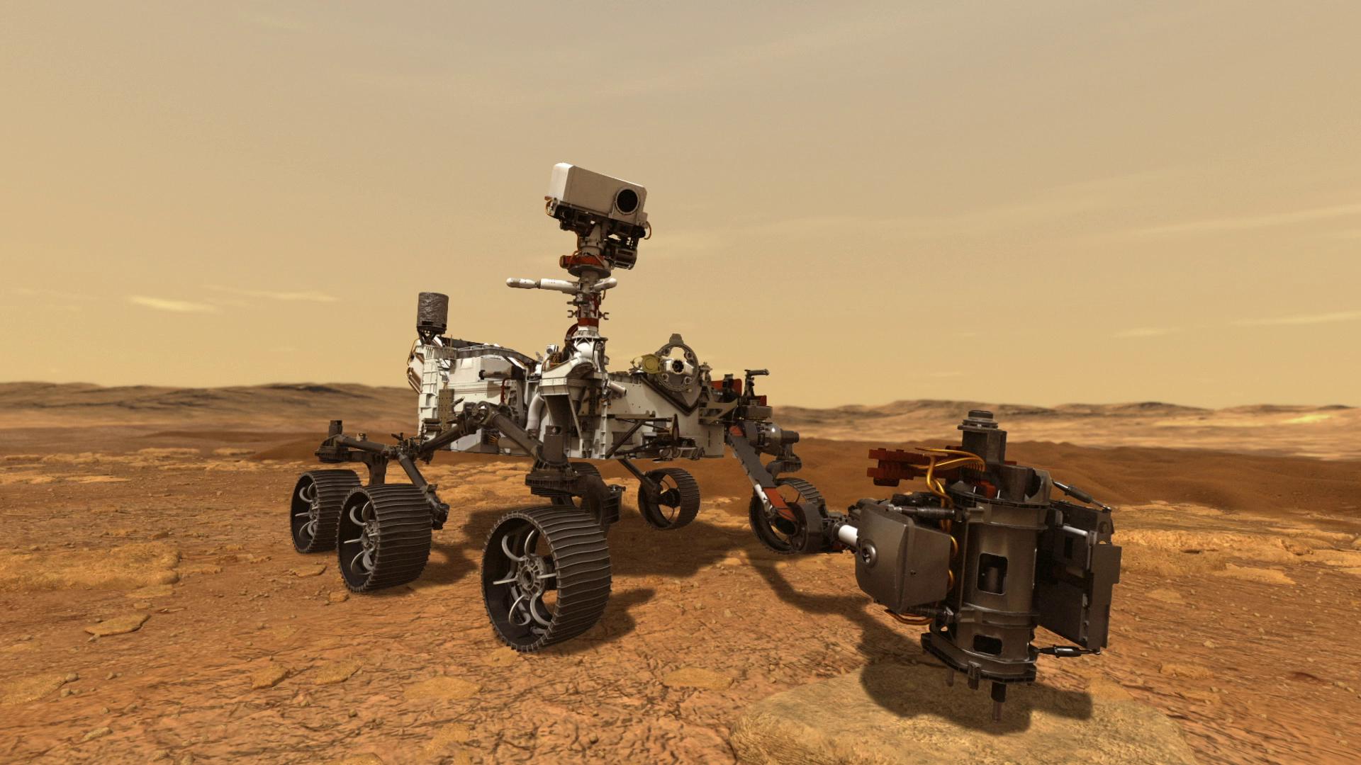 Perseverance (ilustrační foto), zdroj: mars.nasa.gov
